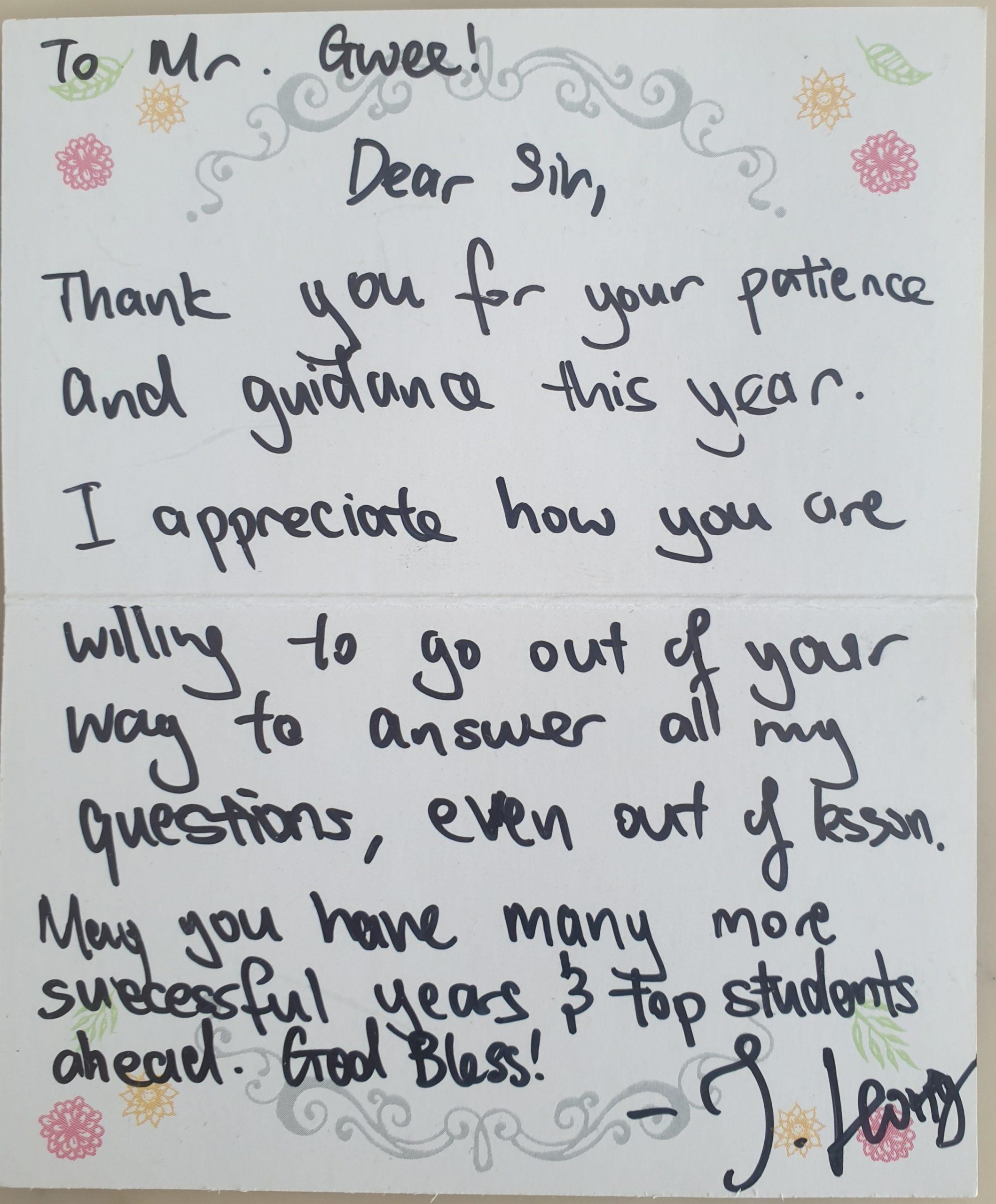 Testimonial and Review 9